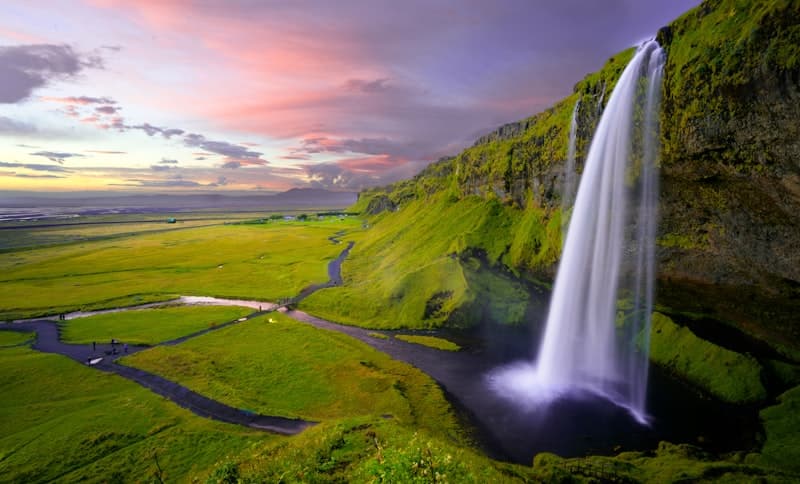 Fossalandslag á Íslandi